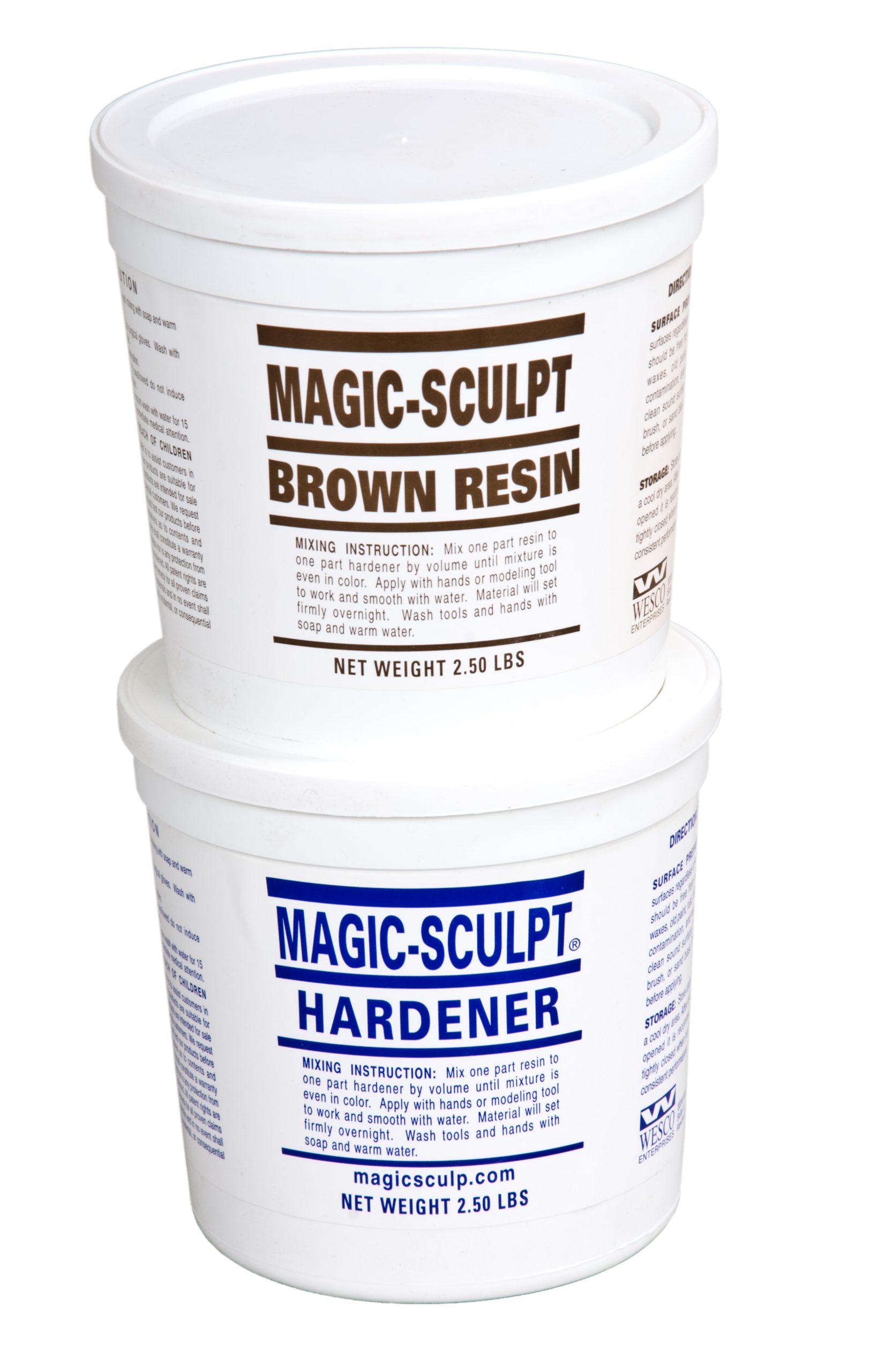 Magic Sculpt – 5 lb Kit, Brown – Epoxy Putty – Black Hills Institute